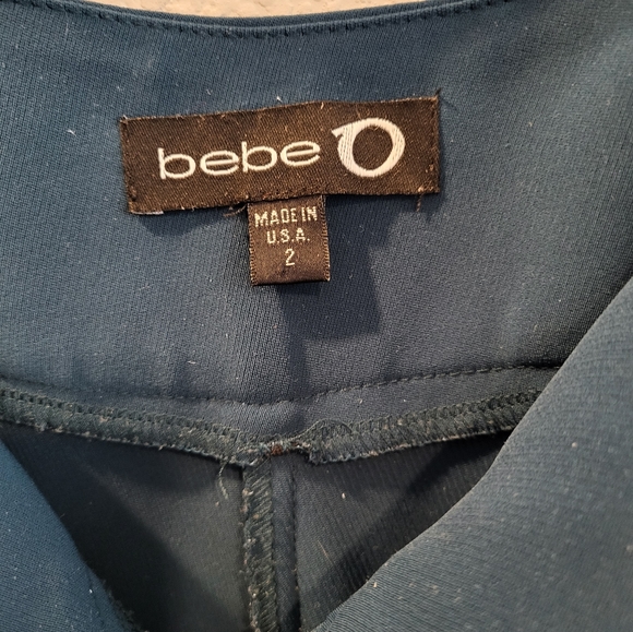 Bebe Pants Suite. Pants Size 2 . Suite Size 4 - Picture 9 of 12